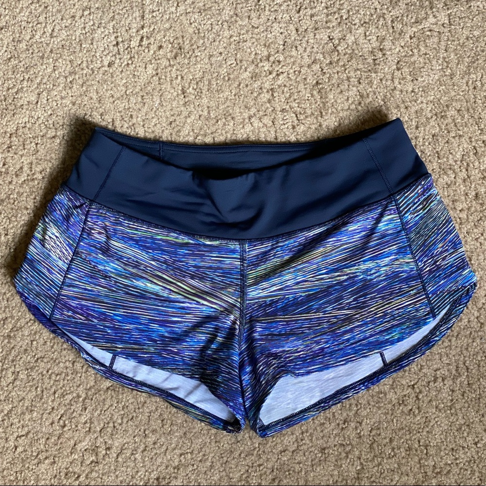 Lululemon Multicolor Running Short